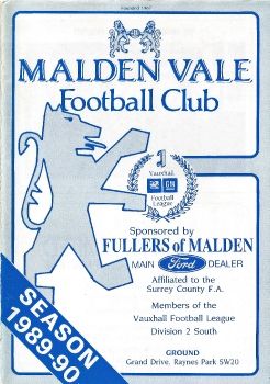 Malden Vale v. Chertsey Town '89  