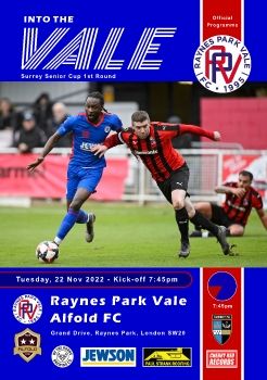 RPVFC v Alfold FC