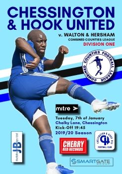 CHESSINGTON & HOOK UTD vs WALTON & HERSHAM 07.01.20 