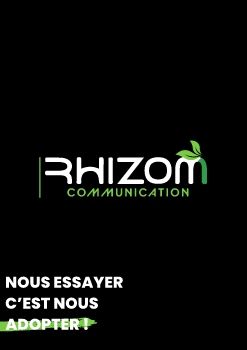 PLAQUETTE COMMERCIALE RHIZOM 