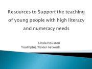 Resources for YP with special needs