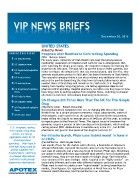12-20-2016 VIP News Briefs