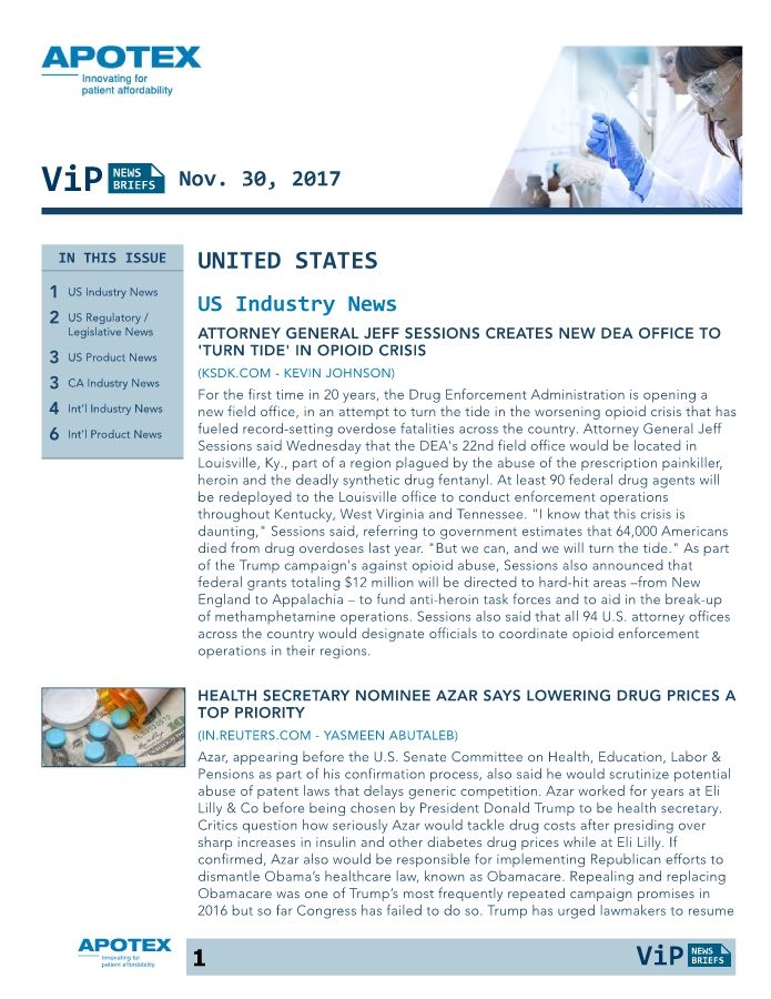 11-30-2017 VIP News Briefs