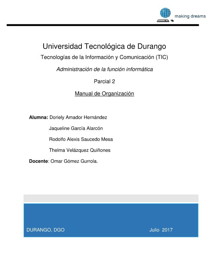 manual de organizacion