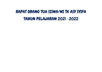 BUKU RAPAT tgl 31 Juli 2021
