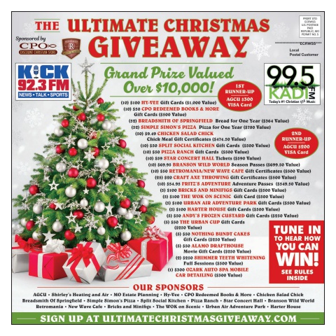 KADI Ultimate Christmas Giveaway