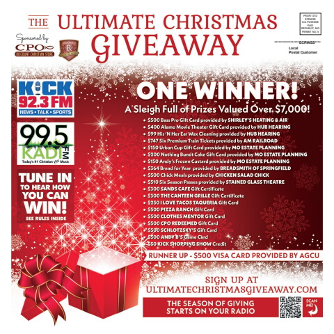 Ultimate Christmas Giveaway 2025