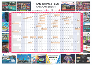 Theme Parks and FECs Wallplanner 2026