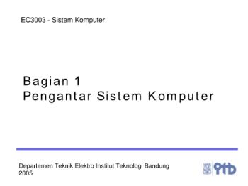   Departemen Teknik Elektro Institut Teknologi Bandung 2004