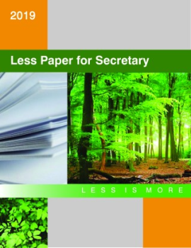 Less Paper for Secretary 30.1.63