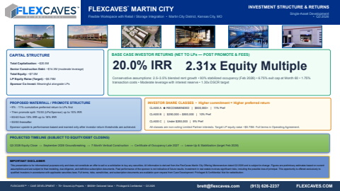 flexcaves_martin_city_investment_summary 2