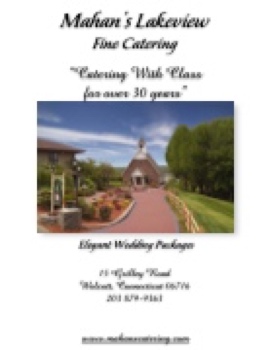 Mahan's Lakeview Elegant Wedding ebrochure