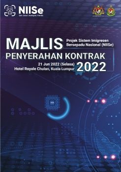 Buku Program Majlis Penyerahan Kontrak