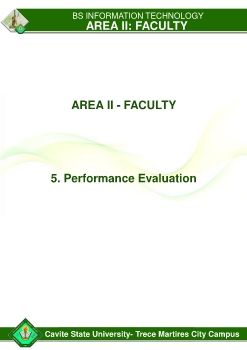 Performance Evaluation