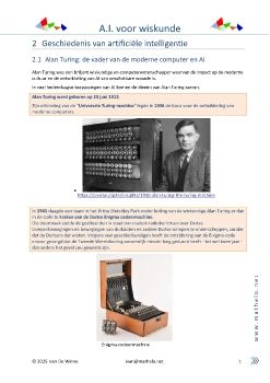 HS 2 Geschiedenis van AI