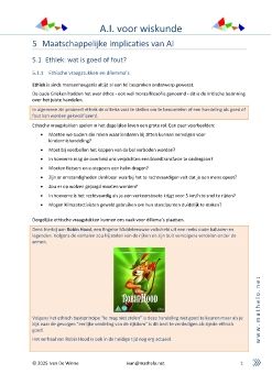 HS 5 AI en ethiek