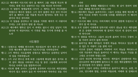 개역개정(사도행전-계시록)