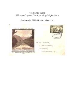 Captain Cook Landing origonal Issue