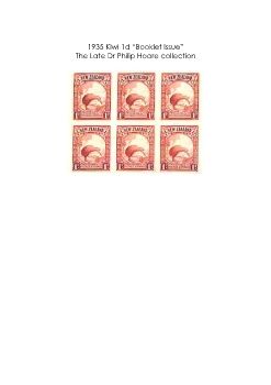 1935 Kiwi 1d “Booklet Issue”.docx
