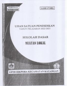 SOAL MULOK SD 2023