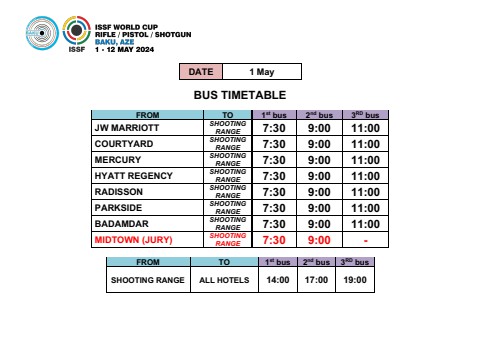 1 MAY