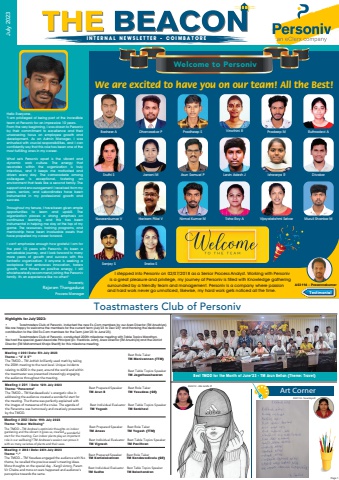 The Beacon-Internal Newsletter_Jul 2023