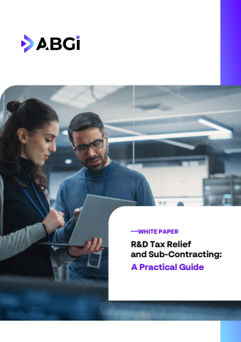R&D Tax Relief and Sub-Contracting-A Practical Guide