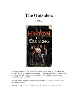 Microsoft Word - S.E. Hinton The Outsiders.docx