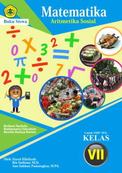 Buku Siswa - Aritmetika Sosial Berbasis RME Bernilai Budaya Banten untuk Mengembangkan Kemampuan Literasi Matematis