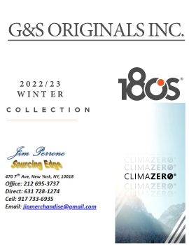 G&S Originals Catalog 2023 - SE