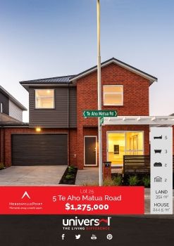 Hobsonville - Lot 25 - 5 Te Aho Matua Road V2