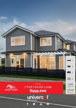 Karaka Waters - Lot 53 - 7 Fort Lincoln Loop V2