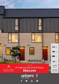 Hobsonville - Lot 42 - 6 Hobsonville Point Road V2