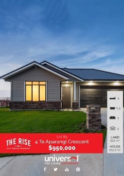 The Rise Lot 89 - 4 Te Aparangi Crescent V2