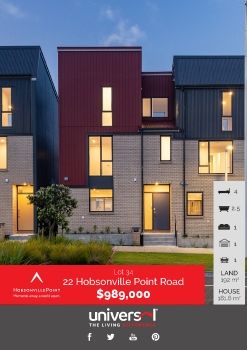 Hobsonville - Lot 34 - 22 Hobsonville Point Road V2