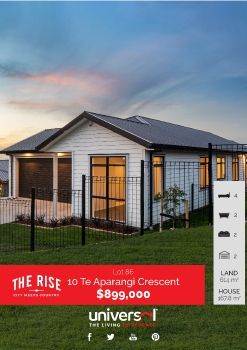 The Rise Lot 86 - 10 Te Aparangi Crescent V2