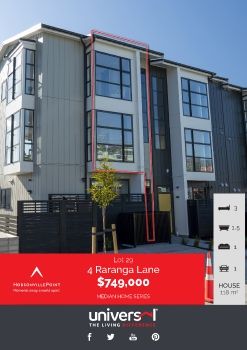 Hobsonville - Lot 29 - 4 Raranga Lane V2