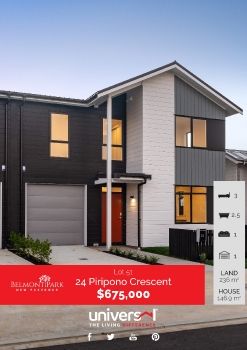 Belmont Park - Lot 51 - 24 Piripono Crescent V2