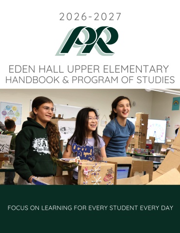 2026-2027 Eden Hall Handbook