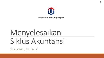 Pengantar Akuntansi 1
