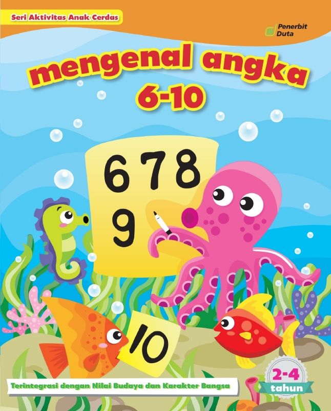 Mengenal Angka 6-10