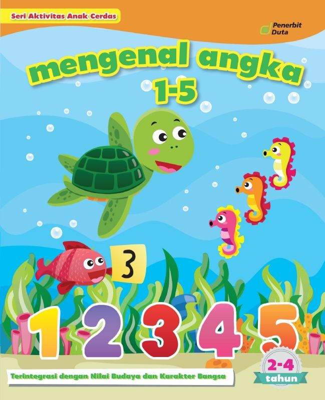 Anak Cerdas Mengenal Angka 1-5