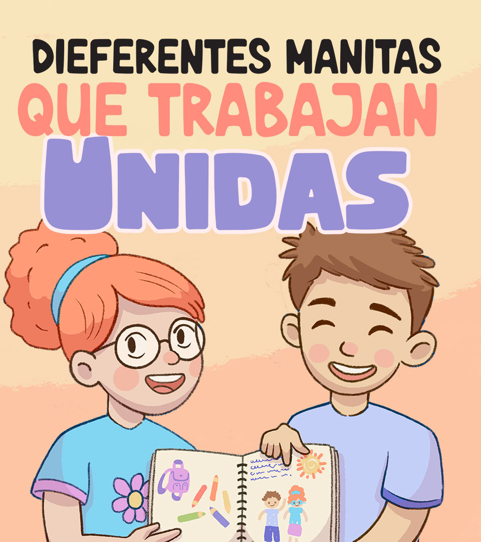 Diferentes Manitas Que Trabajan Unidas