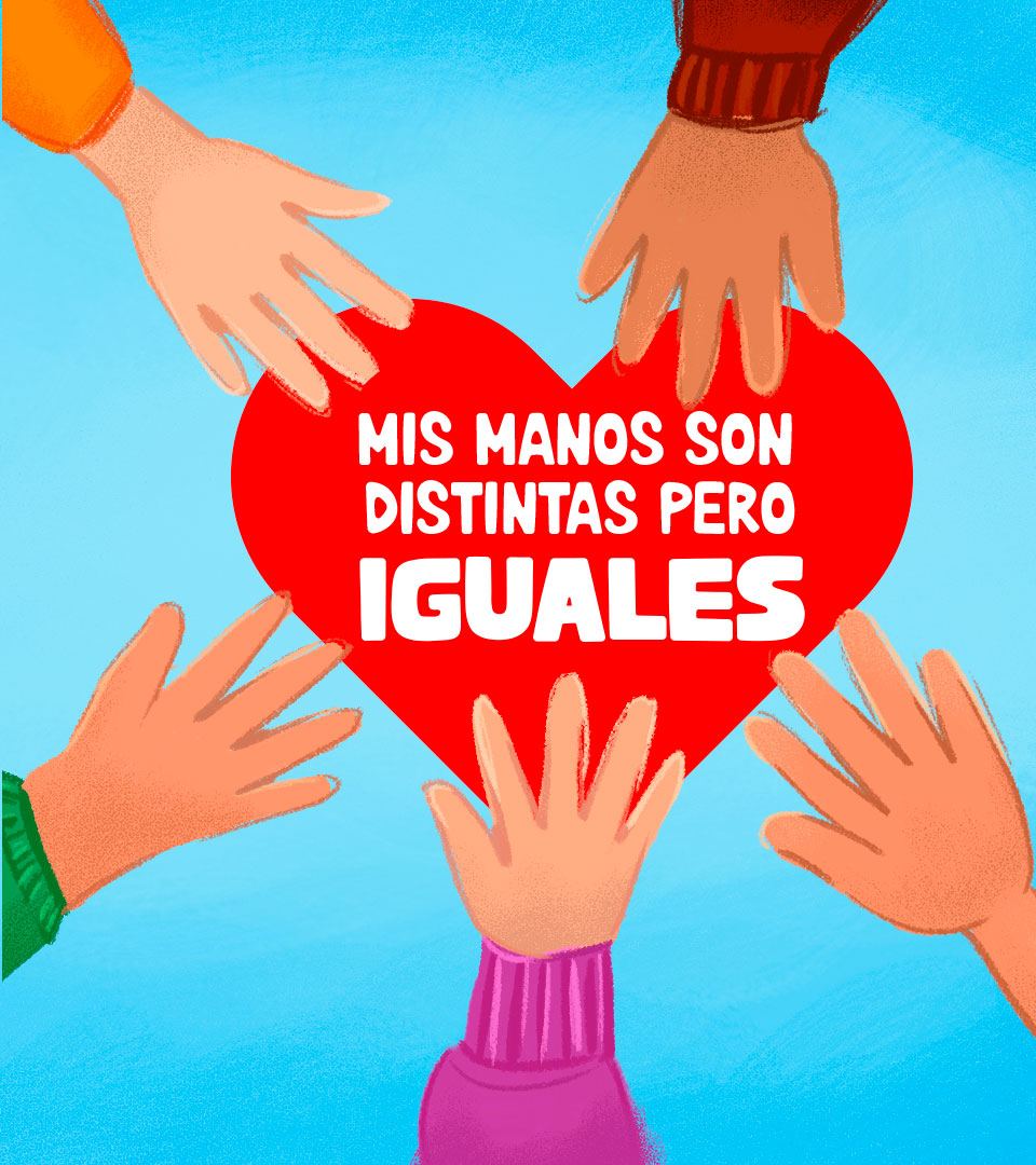 Mis Manos Son Distintas Pero Iguales