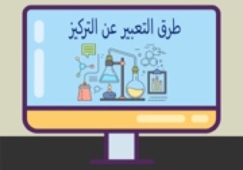 طرق التعبير عن التركيز 