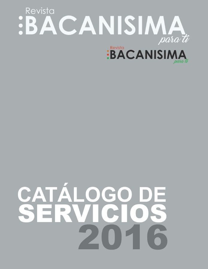 REVISTA BACANISIMA 2016