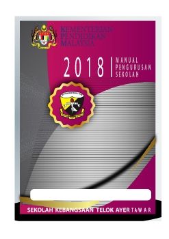 manual  pengurusan sekolah 2018