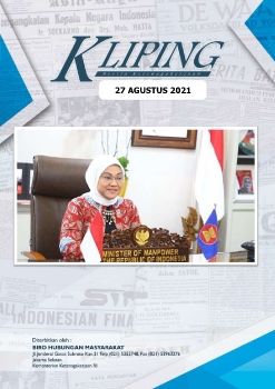 E-KLIPING KETENAGAKERJAAN TANGGAL 27 AGUSTUS 2021