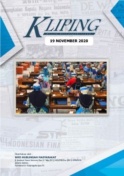e-KLIPING KETENAGAKERJAAN 19 NOVEMBER 2020