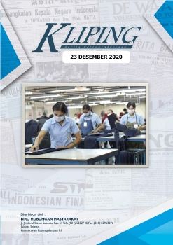 e-KLIPING KETENAGAKERJAAN 23 DESEMBER 2020